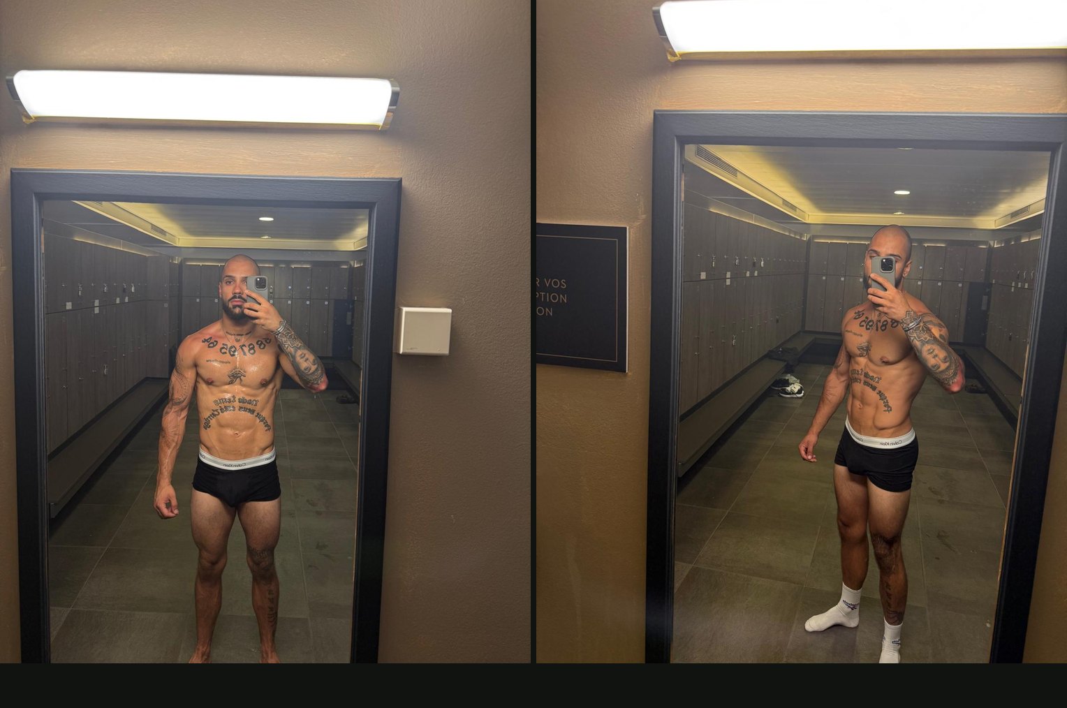 The same client today, eating carbs every day
