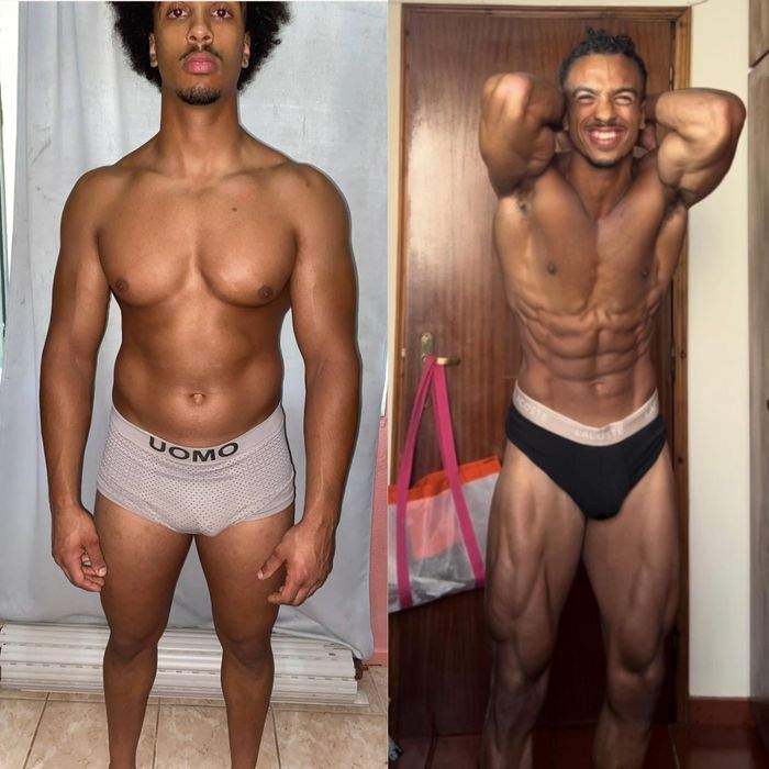 Transformação de cliente antes e depois