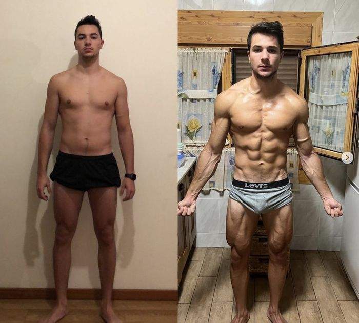 Transformação de cliente antes e depois